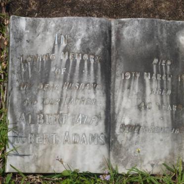 ADAMS Albert Robert -1934