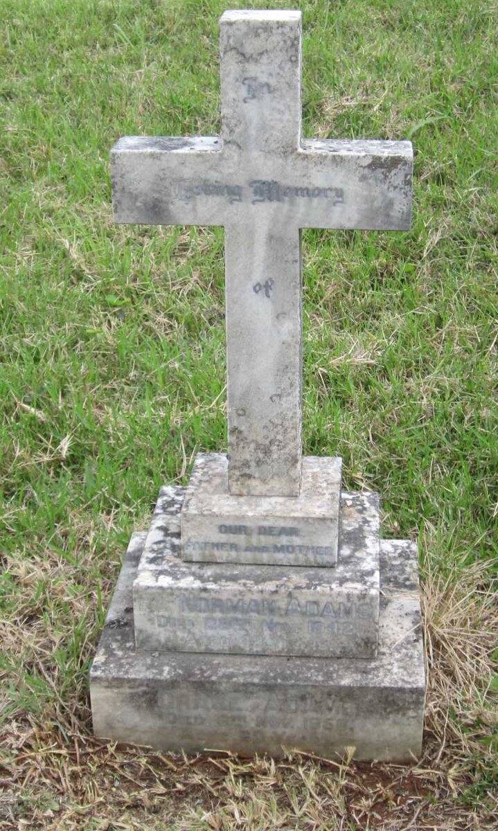 ADAMS Norman -1942 &amp; Grace -1956