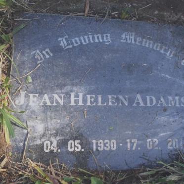 ADAMSON Clifford George 1957-1988 &amp; Jean Helen 1930-2014