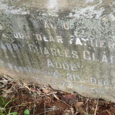 ADDEY Harry Charles Clarence -1949