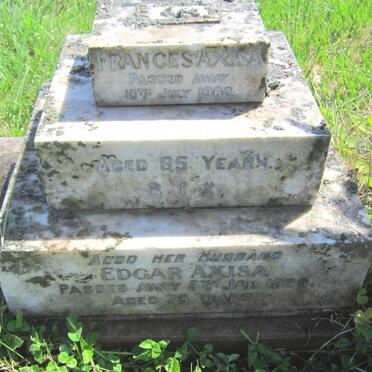 AXISA Edgar  -1965 &amp;  Frances  -1963