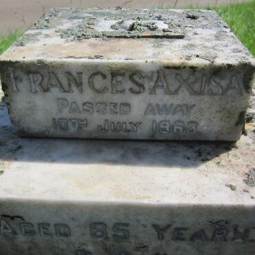 AXISA Edgar  -1965 &amp;  Frances  -1963