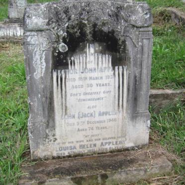 APPLEBY Hector John -1931 :: APPLEBY John -1946 &amp; Louisa Helen -1961