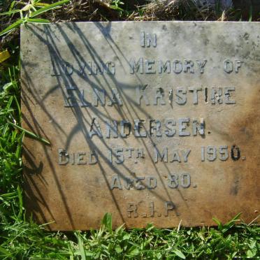 ANDERSON Elna Kristine -1950