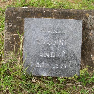ANDRE Marie Yvonne -1972