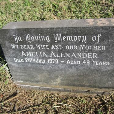 ALEXANDER Amelia -1970