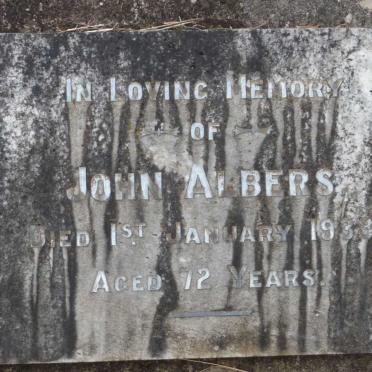 ALBERS John -1933 &amp; Emily -1937 