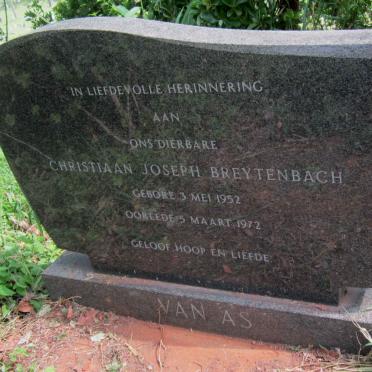 AS Christiaan Joseph Breytenbach, van 1952-1972