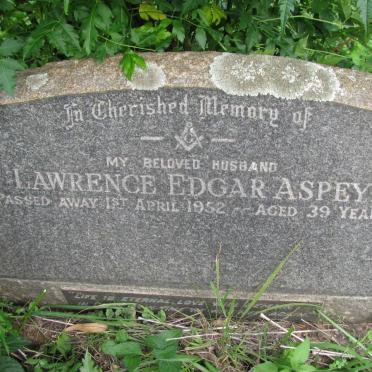 ASPEY Lawrence Edgar -1952