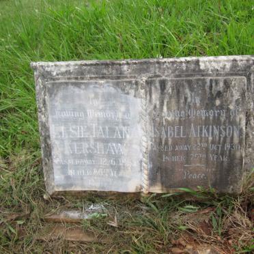 ATKINSON Isabel -1930 :: KERSHAW Elsie Talana -1985