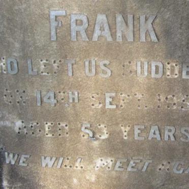 ATKINSON Frances Albert -1959