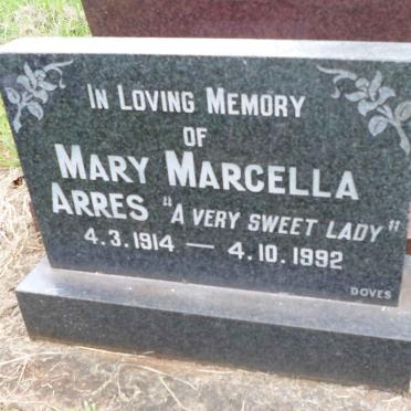 ARRES Mary Marcella 1914-1992