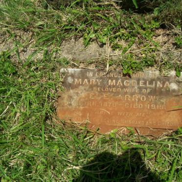 ARROW Mary Magdelina 1870-1919