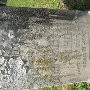 ARCHER John Herbert -1924