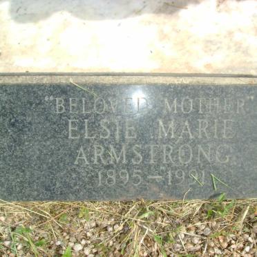ARMSTRONG Elsie Marie 1895-1991