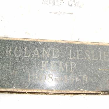 KEMP Roland Leslie 19208-1969