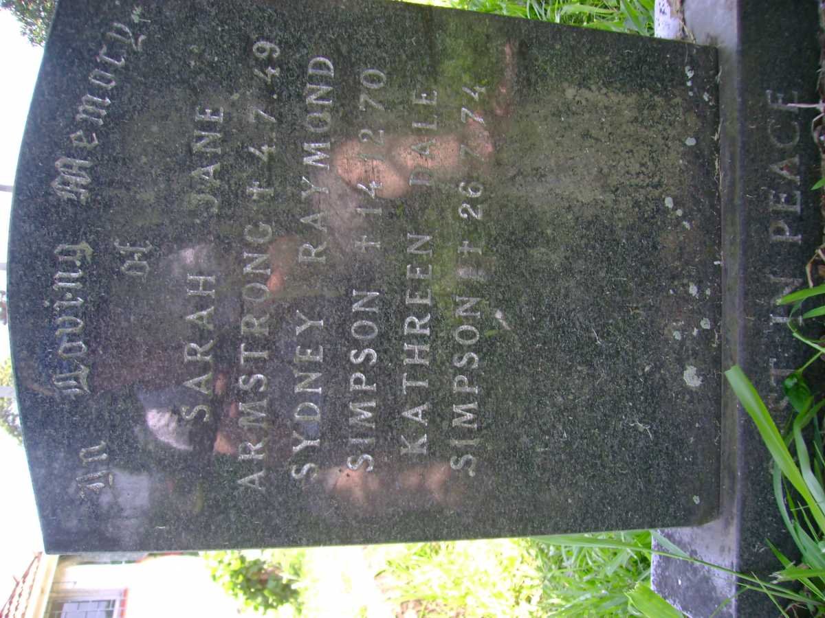 ARMSTRONG :: SIMPSON