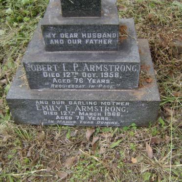 ARMSTRONG Robert L.P. -1958 &amp; Emily F. -1966