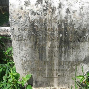 BUTCHART Alexander Strachan -1912 &amp; Jane MARTIN -1915