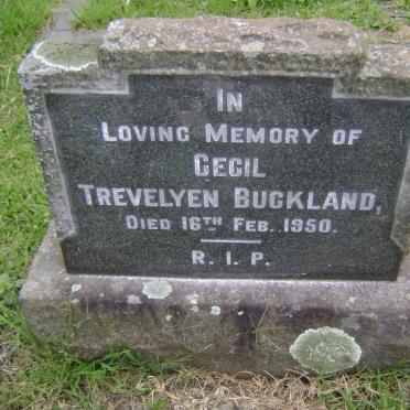BUCKLAND Cecil Trevelyen -1950