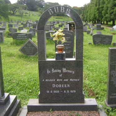 BUBB Doreen 1930-1979