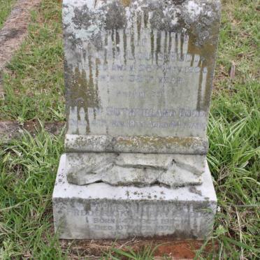 BUDD Harry Louis -1925 &amp; Mary Sutherland -1935