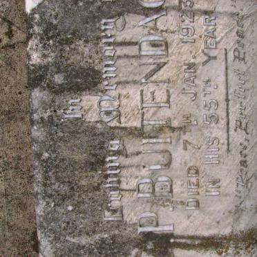 BUITENDACHT P. -1923