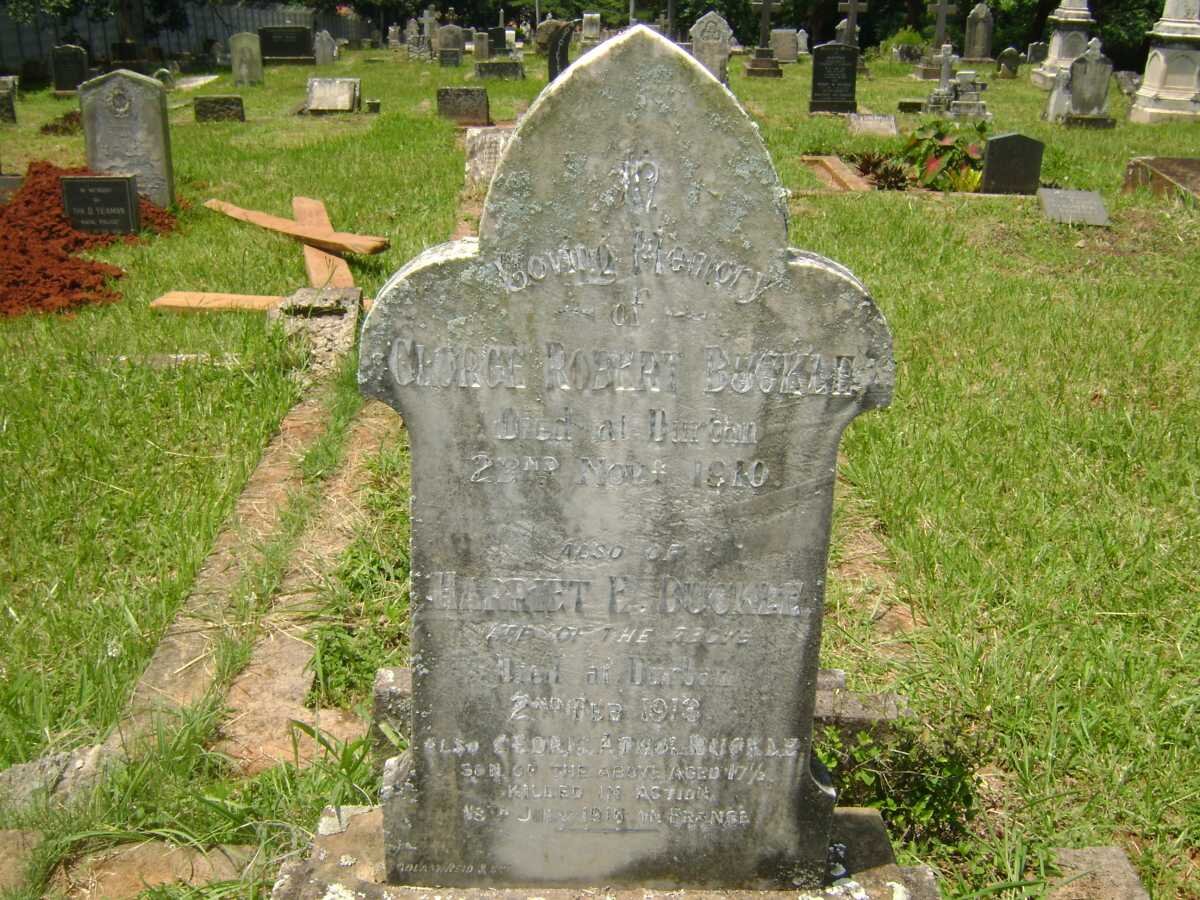 BUCKLE George Robert -1910 :: BUCKLE Harriet -1913 :: BUCKLE Cedric Athol -1916