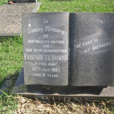 BURNS Elizabeth -1967