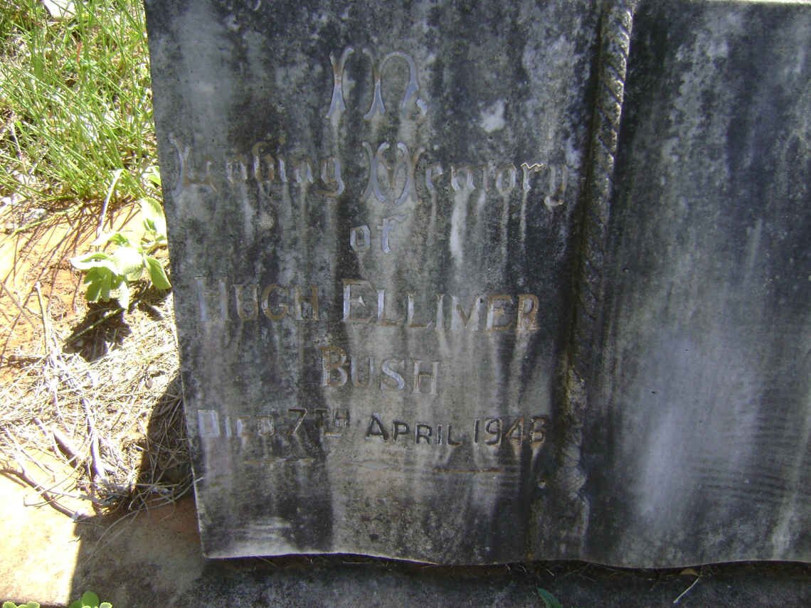 BUSH Hugh Ellimer -1946