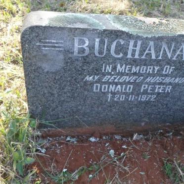 BUCHANAN Donald Peter -1972