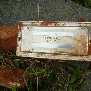 BUCK Reginald 1927-2014