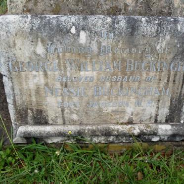 BUCKINGHAM George William -1941