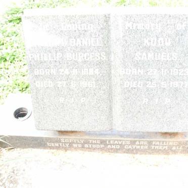 BURGESS William Daniel Phillip 1884-1961 :: SAMUELS Kudu 1923-1977