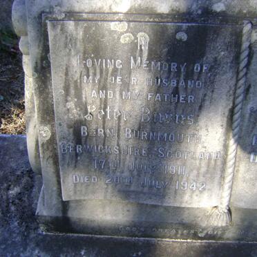 BURNS Peter 1911-1942 :: SAVAGE John William Wood 1901-1975