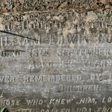 BURNETT William Edwin -1934