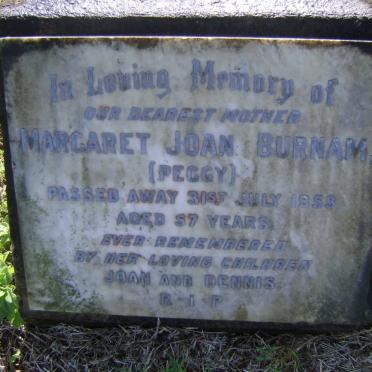 BURNAM Margaret Joan -1953