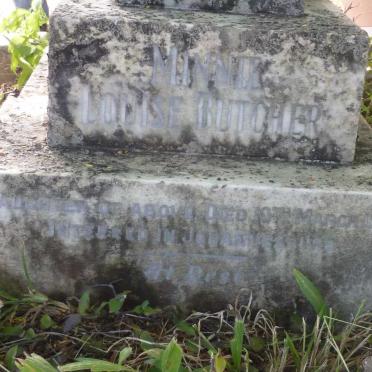 BUTCHER Minnie Louise -1933