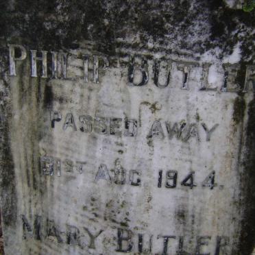 BUTLER Philip -1944 &amp; Mary -1945 