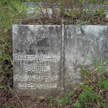 BURNS Robert William -1968