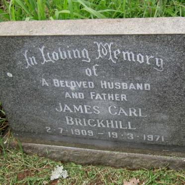 BRICKHILL James Carl 1909-1971