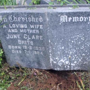 BRITS June Clare 1936-1984