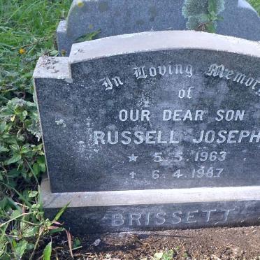 BRISSETT Russell Joseph 1963-1987