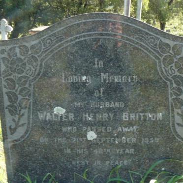 BRITTON Walter Henry -1959