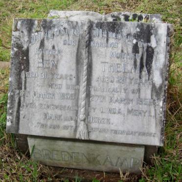 BREDENKAMP Ben -1958 &amp; Thelma -1958