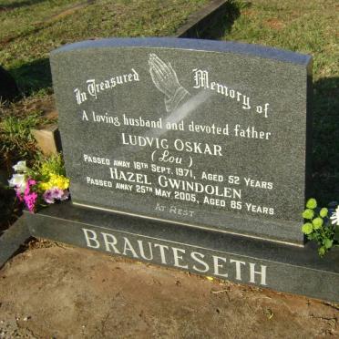 BRAUTESETH Ludvig Oskar -1971 &amp; Hazel Gwindolen -2005