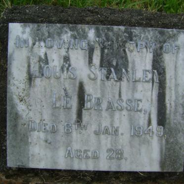 BRASSE Louis Stanley, le -1949