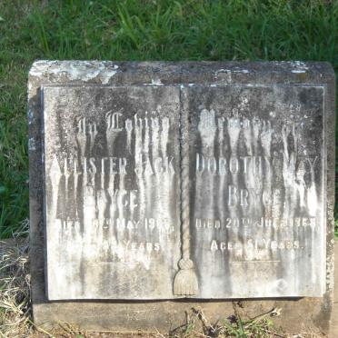 BRYCE Allister Jack -1968 &amp; Dorothy May -1965