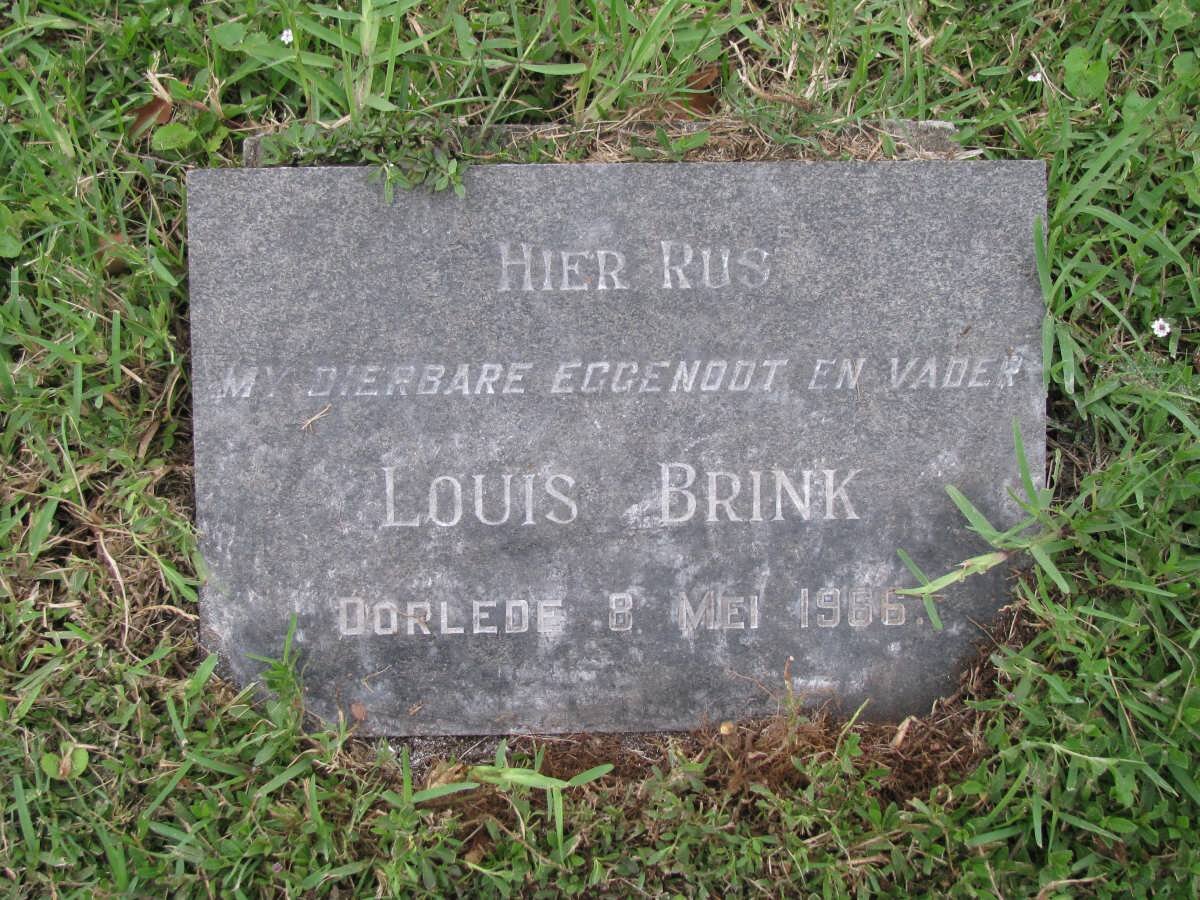BRINK Louis -1966