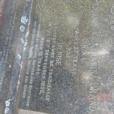 BRAND Cornelia Catharina -1956 :: BRAND Denise -1956